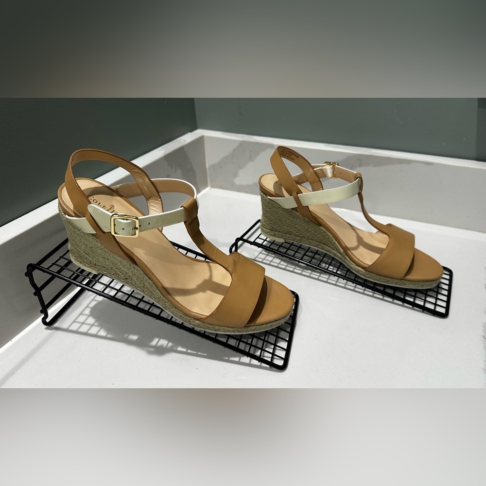 Cole Haan Women's Elizabeth Platform Sandals size 8.5 B